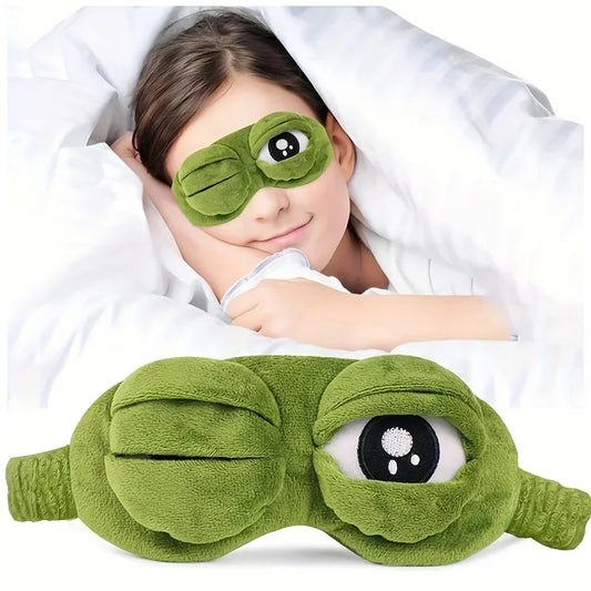Cute Frog Sleep Mask