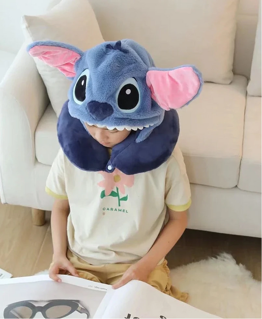 Stitch Plush Neck Pillow